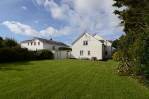 Back garden at Little Tremawr in Constantine Bay