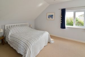 Double bedroom at Little Tremawr in Constantine Bay, Cornwall