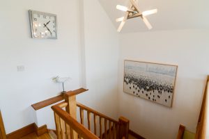 Bespoke staircase at Little Tremawr in Constantine Bay, Cornwall