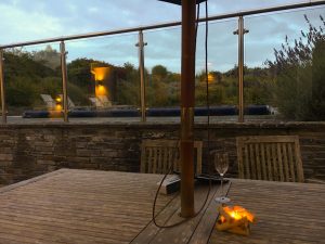 Tadpoles outdoor dining table