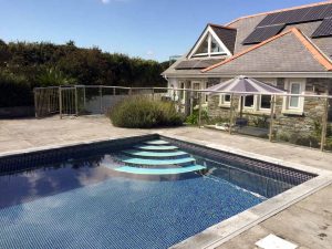 Tadpoles outdoor heated swimming pool