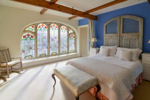 Master mezzanine bedroom at Church House
