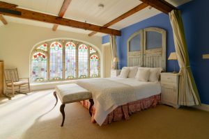 Master mezzanine bedroom at Church House