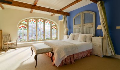 Master mezzanine bedroom at Church House