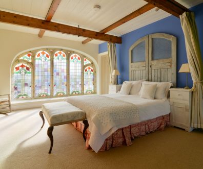 Master mezzanine bedroom at Church House